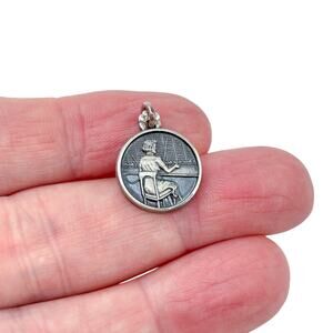 Estate Sterling Silver 925 Telephone Operator Charm